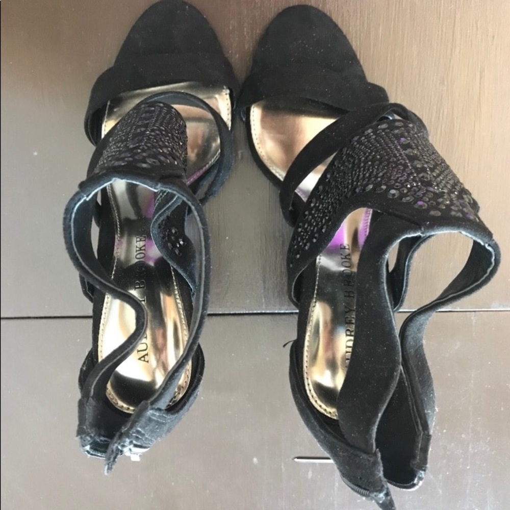 Black heels